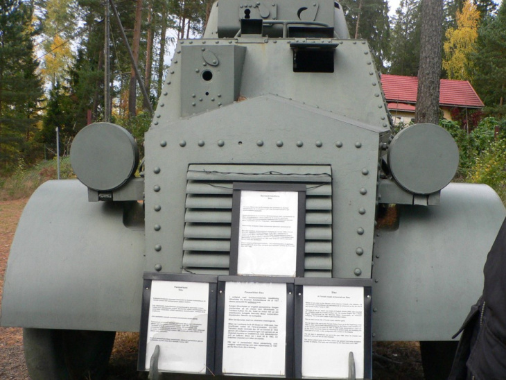 päivän museoauto: suomen poliisin entinen panssariauto
