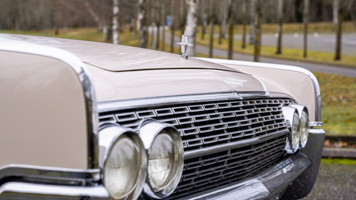 päivän museoauto: lincoln continental 1962