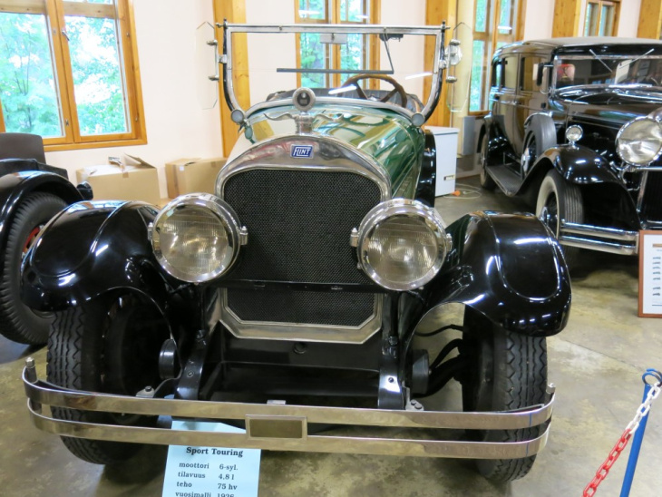 päivän museoauto: tämän loisteliaan avoauton valmistama autotehdas toimi vain muutaman vuoden